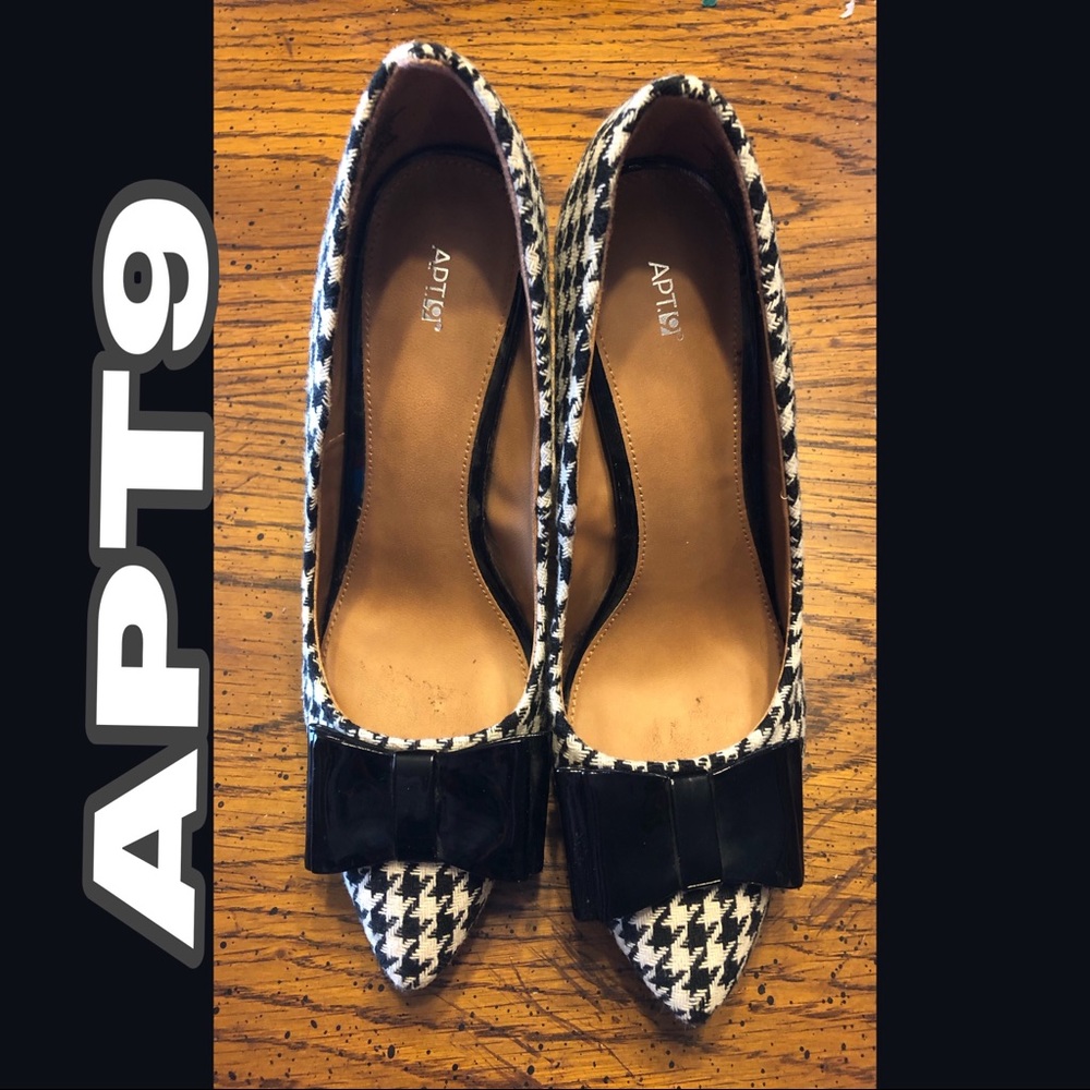 APT9 Houndstooth shoes